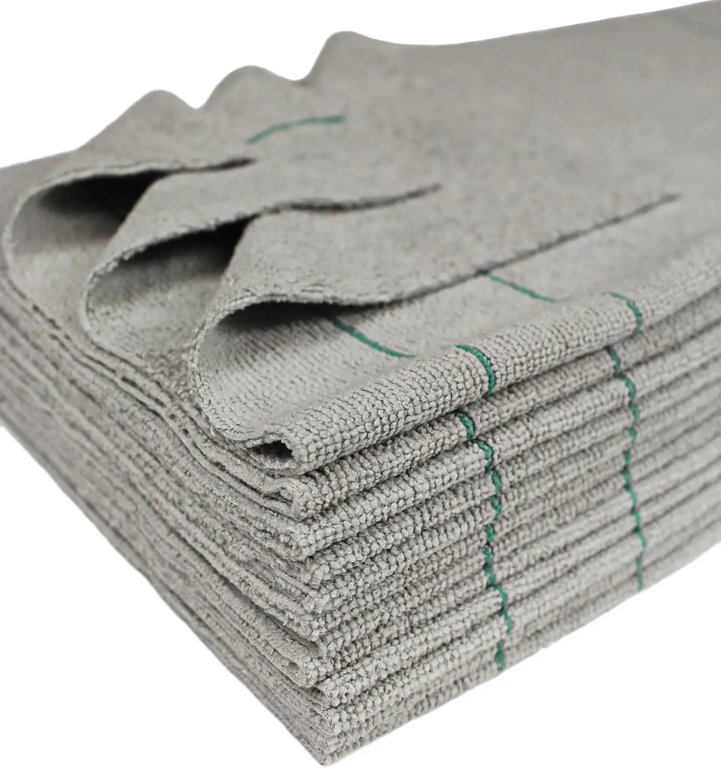 

Edgeless Microfiber Towels, Lint-Free & Odor-Resistant, Ultra Absorbent for Auto, Home, Kitchen Cleaning, 16x16 in, 12-Pack
