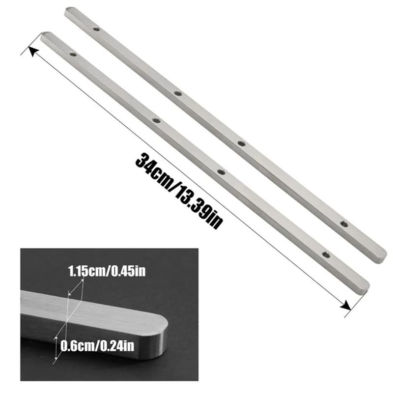 

ABHB-Guide Rail Connector Kit For Compatible Festool Track Saw Replacement Wooden Board Cutting Guide Rail Connector