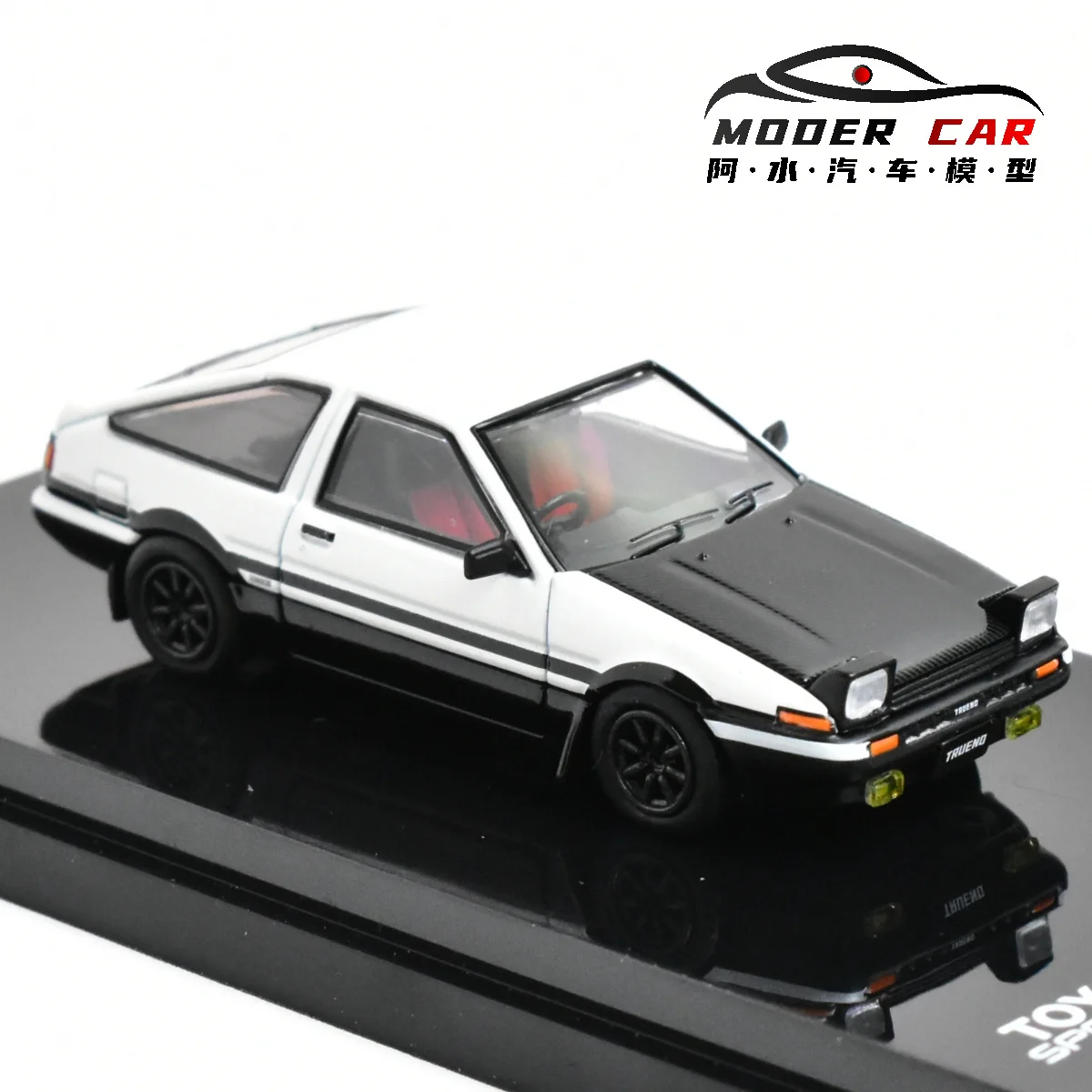 هواية اليابان 1:64 تروينو AE86 دييكاست نموذج سيارة