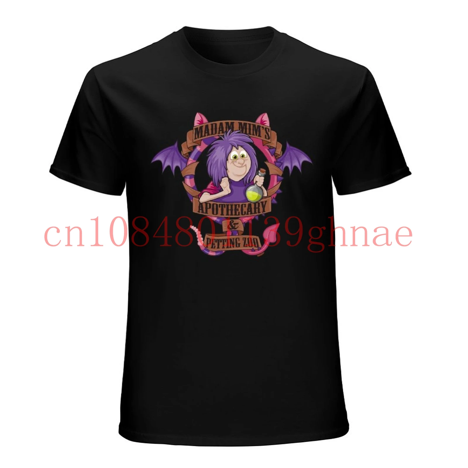 Футболка The Sword in The Stone Madam Mim Apothecary Petting Zoo, толстовка с длинными рукавами, черная толстовка