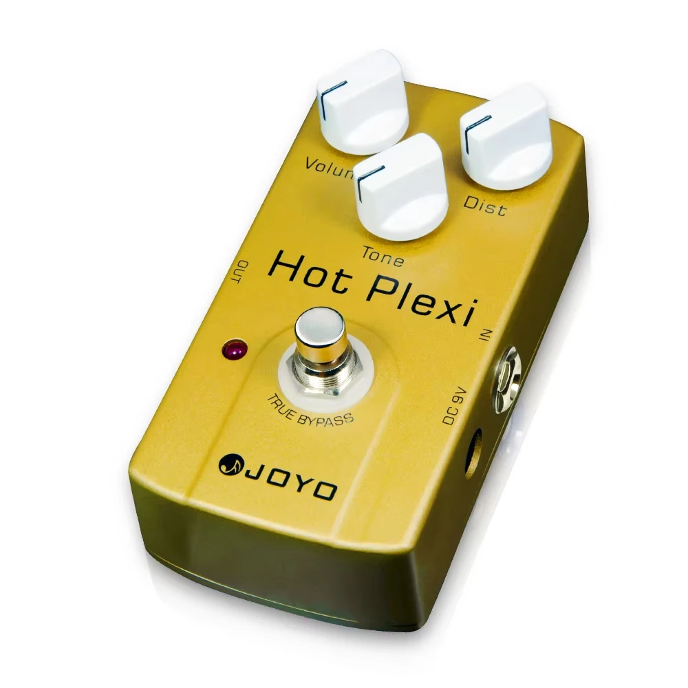 JOYO JF-32 Hot Plexi Guitar Effect Pedal Provide Plenty Power and Crushing Tonal Response Amp Simulation Pedal from JCM800