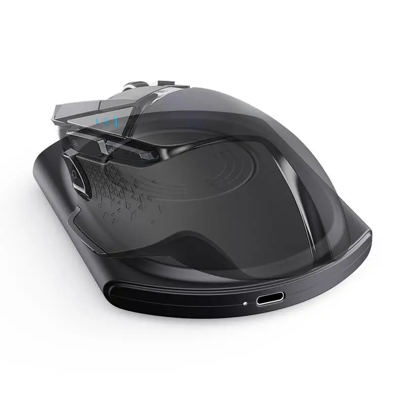 Noiseless Ultra-thin Computer Mouse Mover with ON/Off Switch Mouse Shaker Driver-Free Mouse Wiggler Device Keeps Mouse Moving