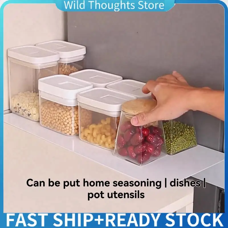 The Refrigerator Side Extension Board Non-Punching Magnetic Absorption Table Shelf Magnetic Absorption 40X20cm-[Qahk]