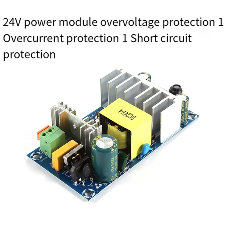 【PUBLICITY】10X 24V 4A-6A AC-DC Switching Power Supply Module High Power Power Modules With Overcurrent & Short Circuit Protectio