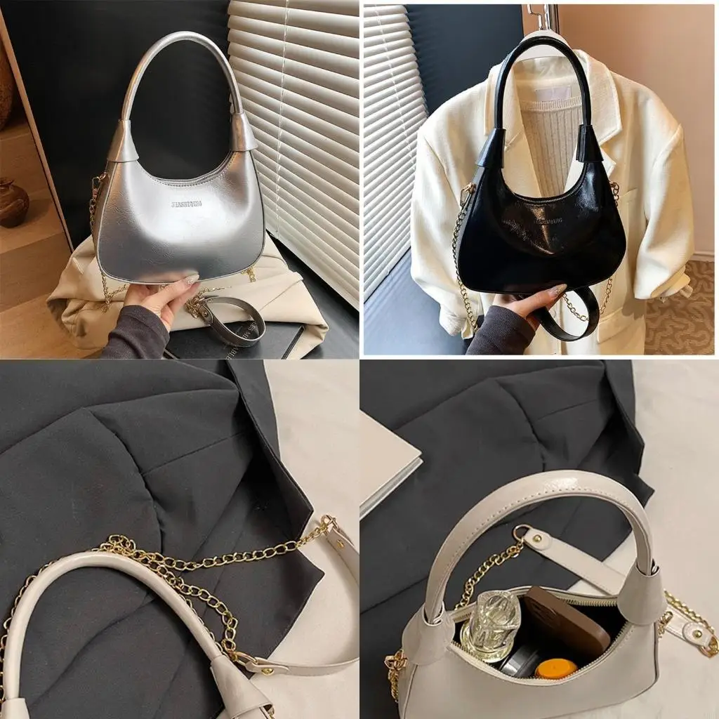 

Top Handle Handbag Satchel Bag Leather Hoboes Toted Handbag Trendy Shoulder Bag