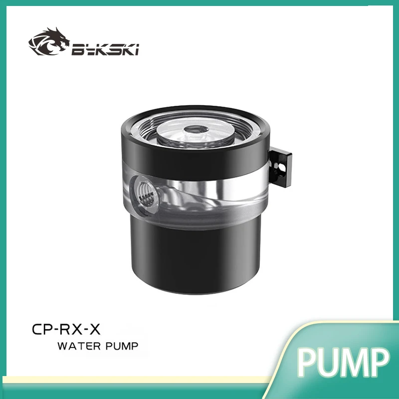 

Bykski CP-RX-X Silent PWM DDC Комбинированный водяной насос 60 мм Подъем потока резервуара 6 метров Максимальный расход 700 л/ч POM Акрил с подсветкой A-RGB
