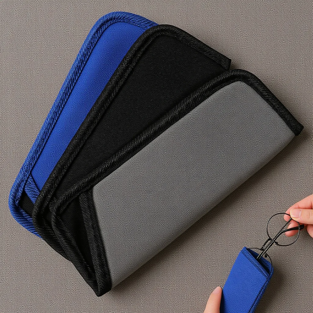 

Soft Eyeglass Case for Women Men Sunglasses Holder Portable Storage Bag Pouch Slim Cover for Eyewear Glass