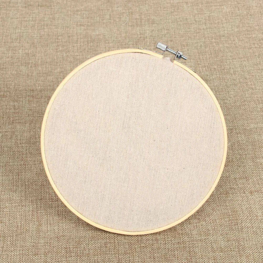

12Pcs Embroidery Bamboo Hoop Circle Frame 30Cm DIY Craft Cross Stitch Needlework Quilting Tool Fabric Fixer Gift for DIY Lovers