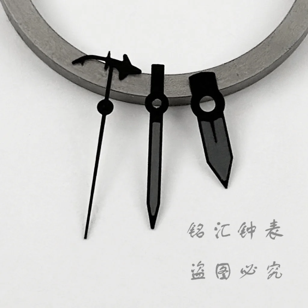 NH35 ساعة الأيدي C3 مؤشرات الساعات المضيئة القرش الأيدي الثانية أجزاء ل NH34/NH35/NH36/7S26/7S36/4R35/4R36 الحركة التلقائية