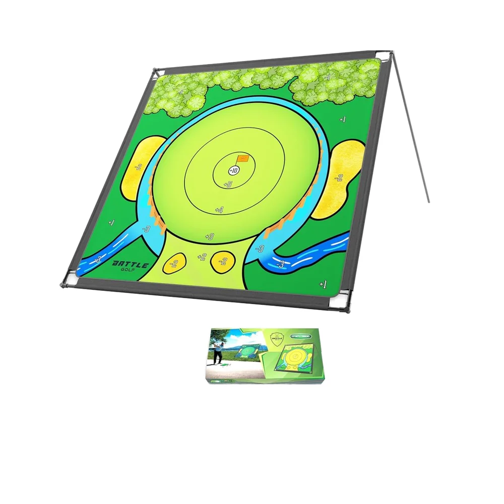 Original Portable Golf Chipping Game for Dad and Junior Golfers Indoor and Outdoor Practice Tool Golf Training Aids