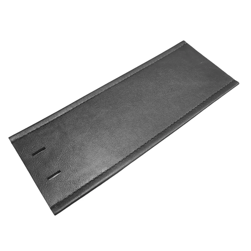 ABTC-Motorcycle-Gas Tank Pad Panel Bib PU Leather For  Pre 1999 Models With Split Tank & Square Bottom Dashs