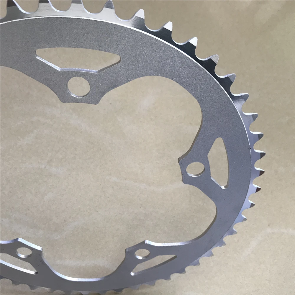 Road Bicycles Chainring 130 BCD 38T 39T 40T 42T 44T 46T 48T 50T 52T 53T 56T Folding Bike Chain Wheel CNC Silvery Rings