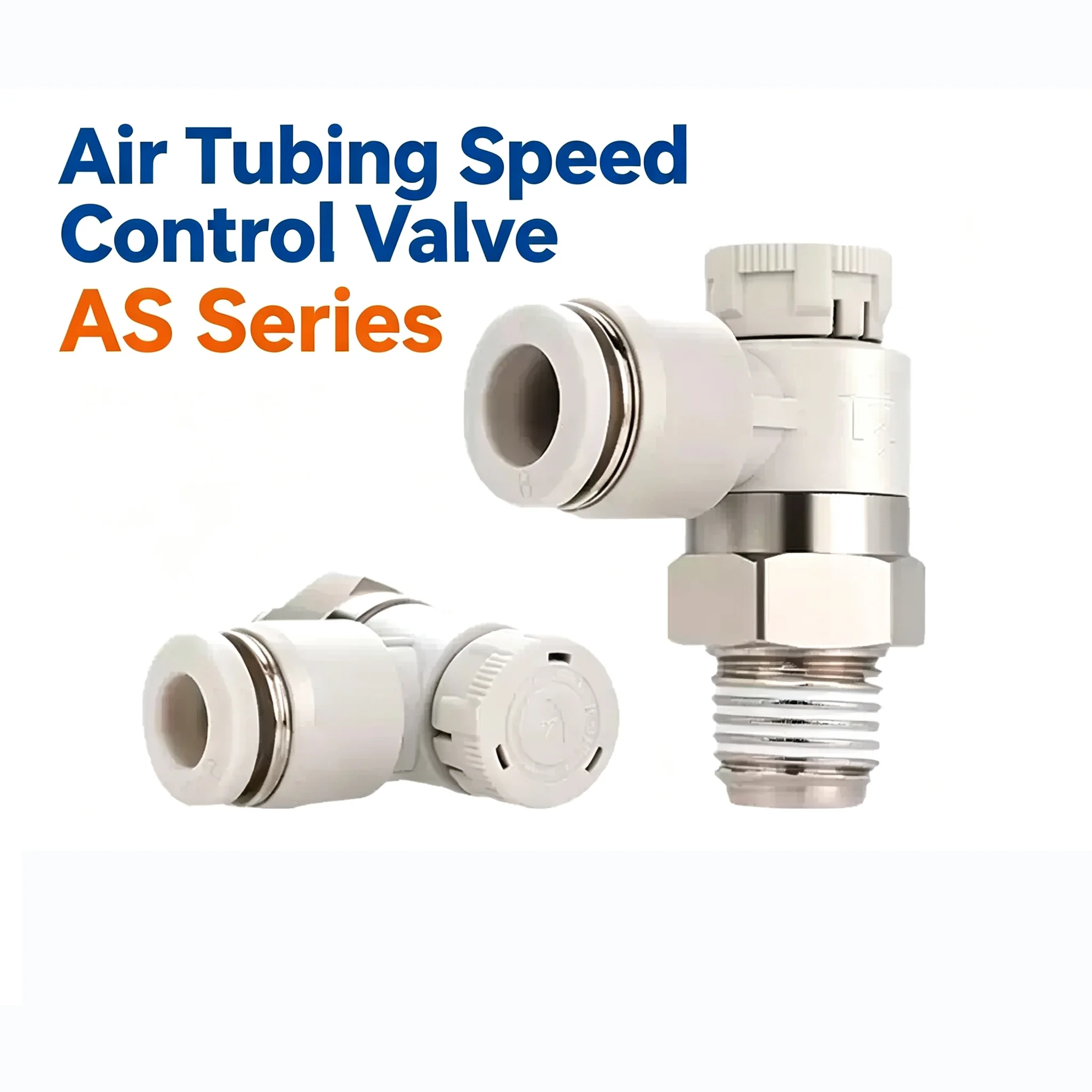 elbow fittings AS1201F Flow control valve Regulator valve Speed control valve gas fitting AS2201-M5-04A/AS3201F-03-12SA