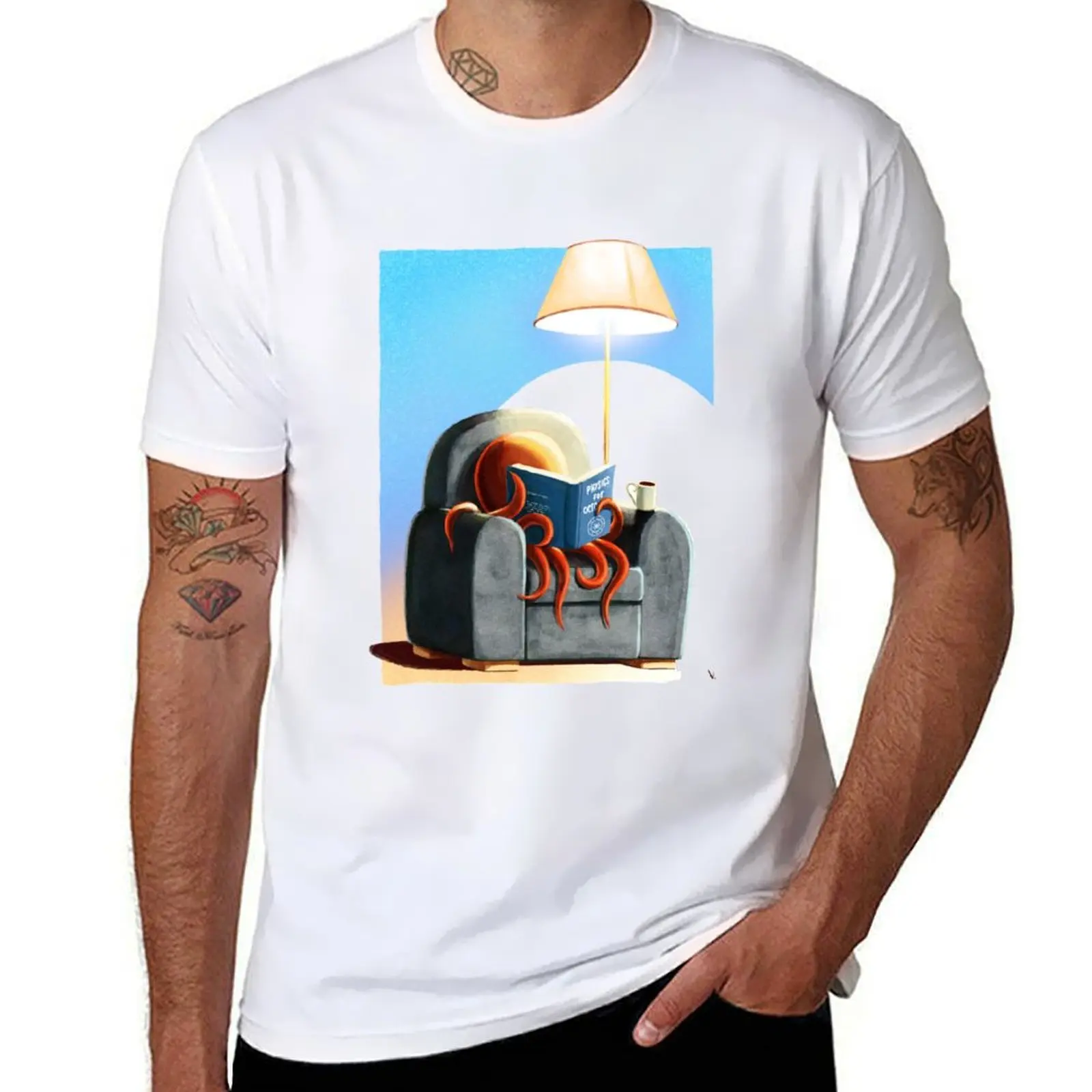 

Chilling Octopus T-Shirt man t shirts for men casual t shirts for man pack white t shirts for man graphic tees T-Shirt