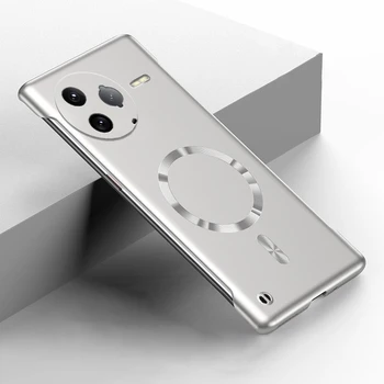 Luxury Ultra Thin Metallic Frameless Magnetic Phone Case For Poco F7 Ultra F6 F5 F3 X7 X6…