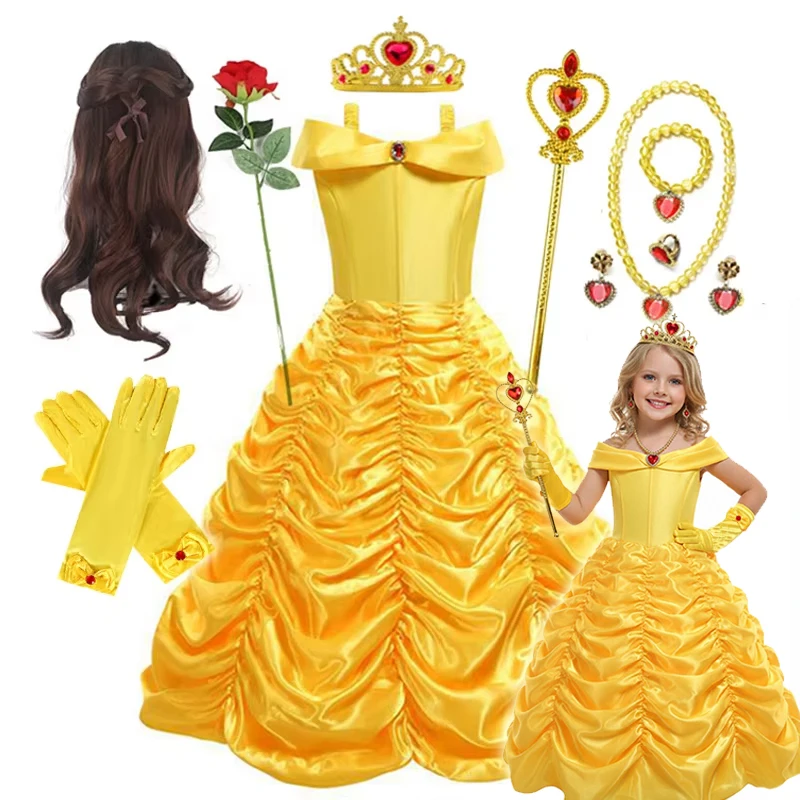 belle live action dress Christmas Princess Dress, Adult Belle Princess Dress, Red Belle  TwirlingDresses size cardboard cutout standup of Belle Vote for your least favorite