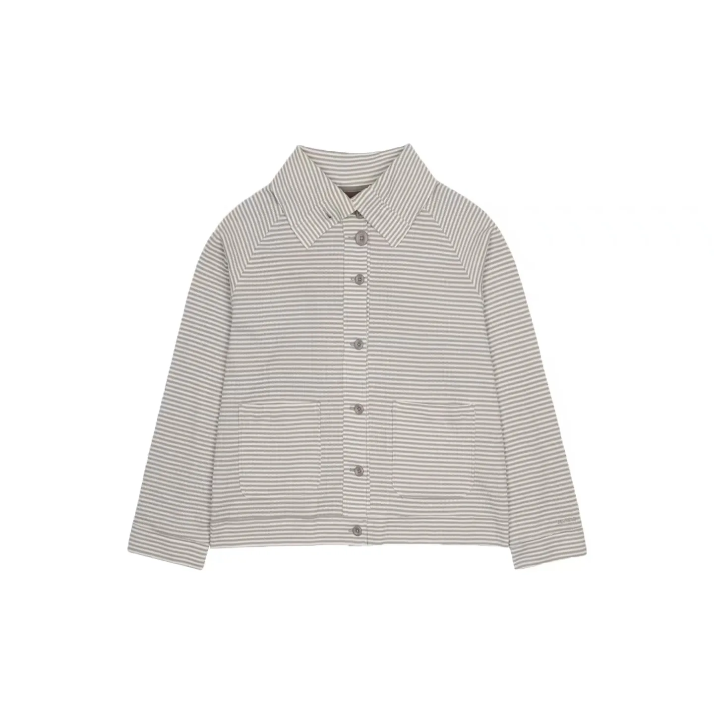 Autumn New Style Loose Knitted Cardigan Coat Women's  Collar Long Sleeve Striped Academic Style Retro Japanese Fashion