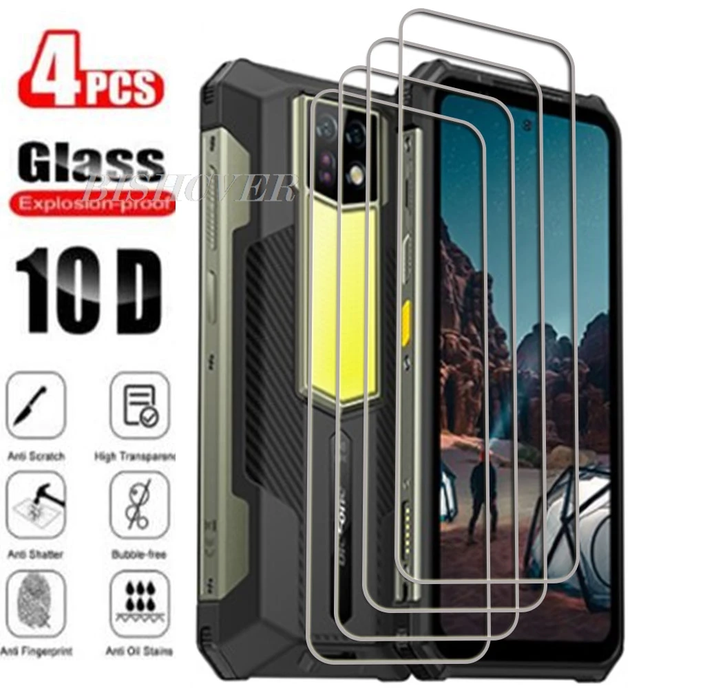 

4 шт. закаленное стекло для Ulefone Armor 24 6,78 "UlefoneArmor24 Armor24 Защитная пленка для экрана