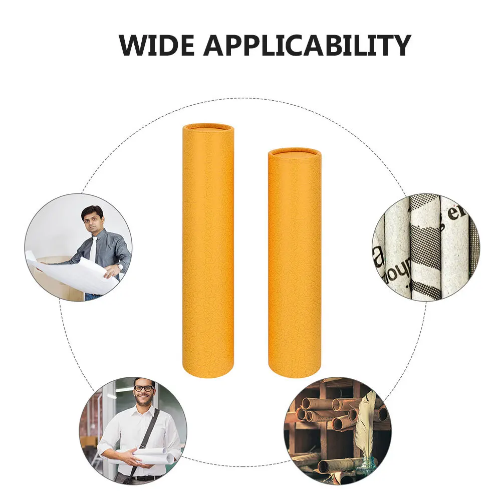 2 قطعة صندوق تخزين اللوحة التمرير أنبوب الخط الفاخر لمحبي الفن والجامعات تصميم ديكور واسع الاستخدام #5