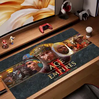 وسادة ماوس ساخنة، ملحقات ألعاب الكمبيوتر Age of Empires، لوحة مفاتيح، وسادة ماوس، وسادة ماوس للكمبيوتر، وسادة ماوس للأجهزة اللوحية، وسادة ماوس للخزائن 10 best sales عصر الإمبراطوريات - №5