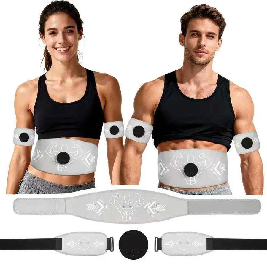 

Belt Model KLT07, Abdominal Muscle Training Device, Suitable for Home and Office Workouts, Strength Training, ab Workout Stimula