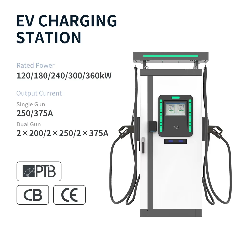 Ultra-Fast Floor-Mounted EV Charger High Quality Advance Wholesale Electric Vehicle Charging Station DC Output New Condition