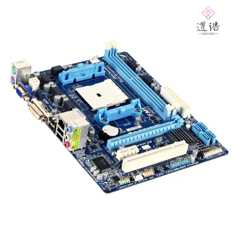 For GA-A55M-DS2 Mtherboard 32GB Socket FM1 DDR3 Micro ATX Mainboard 100% Tested Fully Work