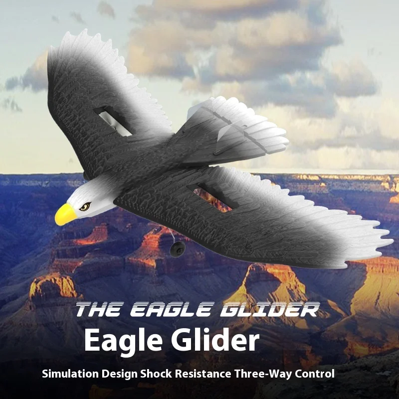 

BM17 Eagle Glider 3CH RC Самолет из пенопласта с фиксированным крылом RTF 2,4 ГГц EP Black-hawk Bird Warbird Модель самолета Хобби Полет Подарок
