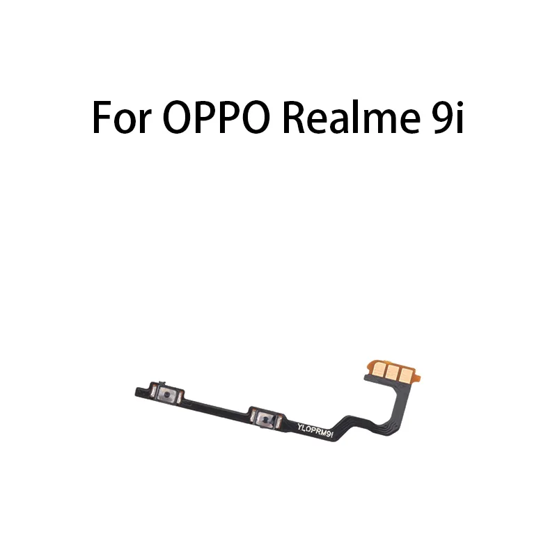 Gefensi Mute Switch Control Key Volume Button Flex Cable For OPPO Realme 9i RMX3491
