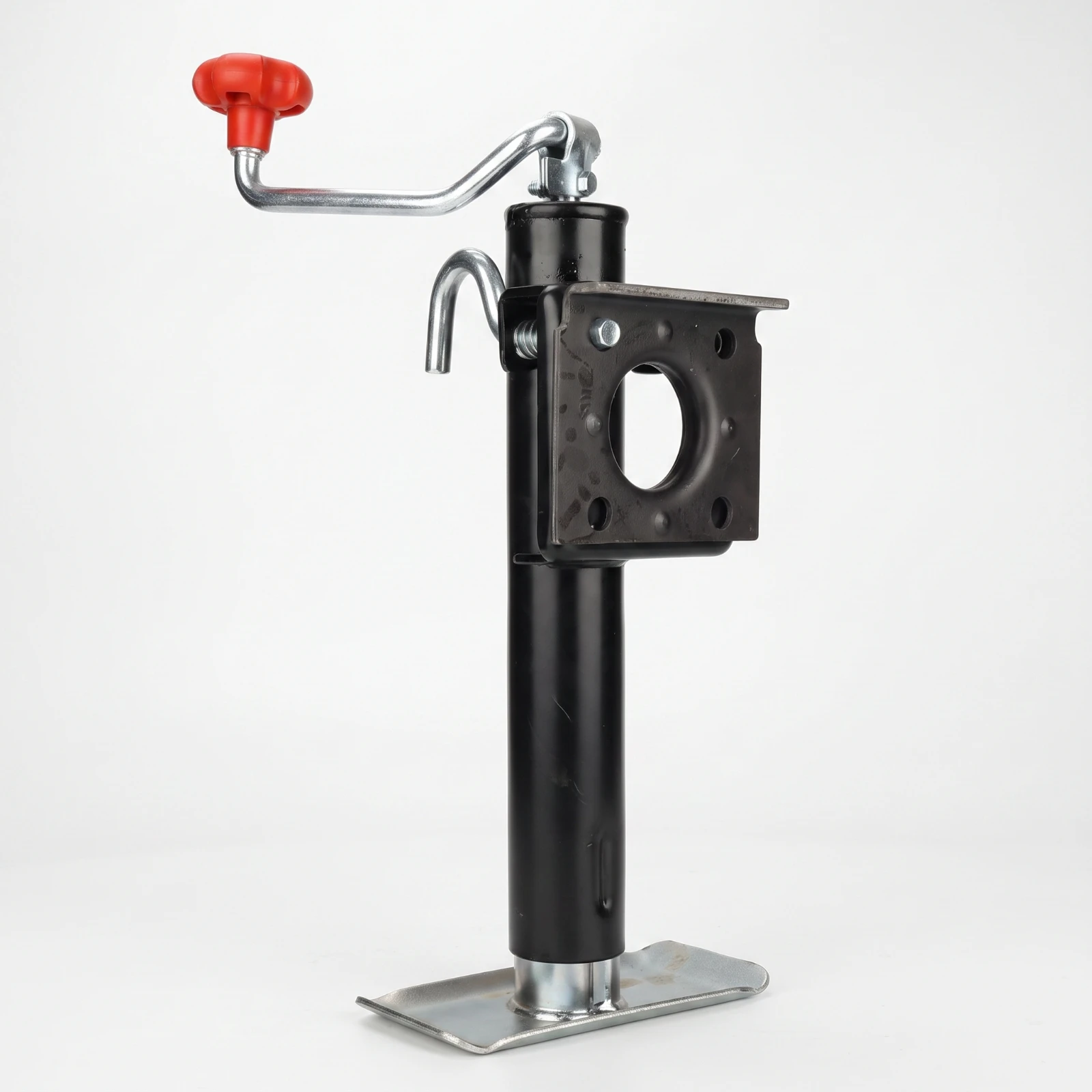Trailer Jack with Foot Plate Sturdy Top-Wind Trailer Jack Stable Long-Lasting for RV Owners, Campsite