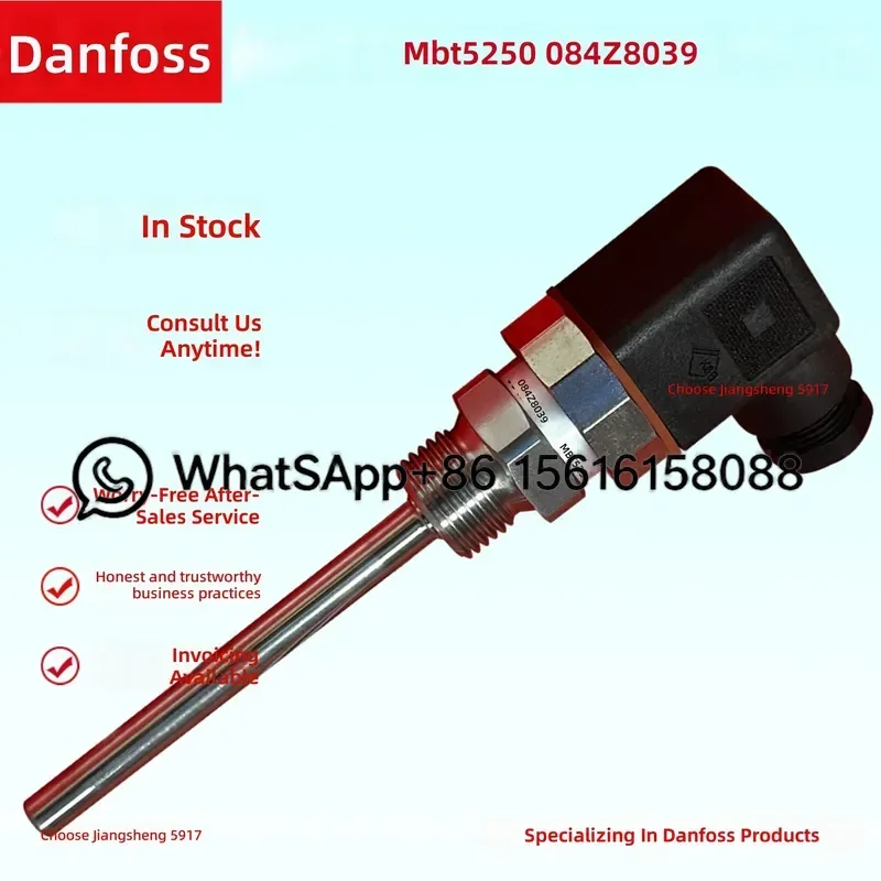 Danfoss MBT5250 Temperature Sensor 084Z8039 084Z8041 084Z8044 084Z8056 084Z8043 084Z8058 Industrial Probe Thermistor