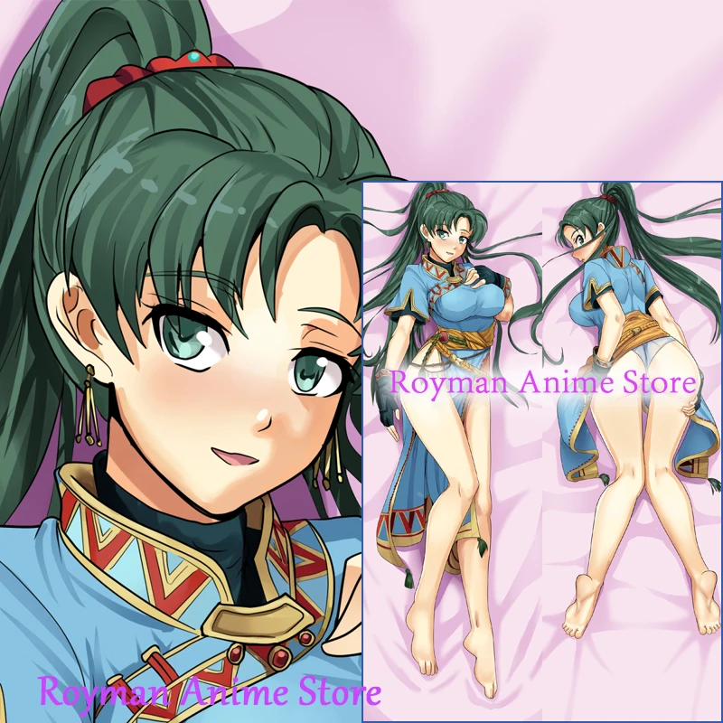 

Dakimakura Anime Lyndis Fire Emblem FE Sided Print Life-size Body Pillow Cover