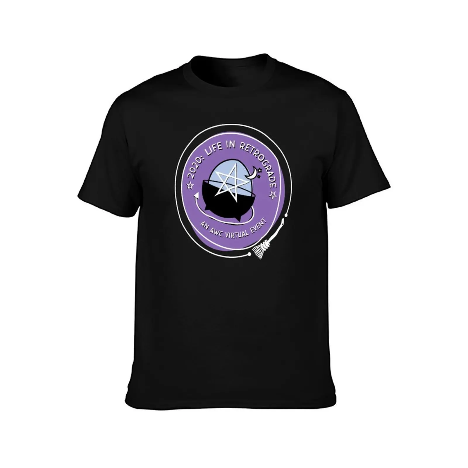 Life In Retrograde (for dark backgrounds) T-Shirt Thanksgiving Casual Tee T-Shirt