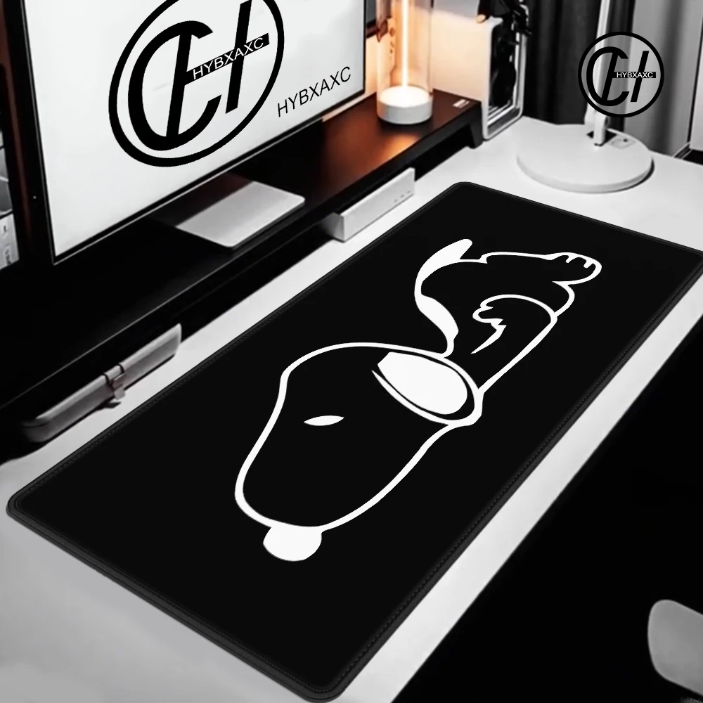 

MINISO известный бренд мультфильм Снупи коврик для мыши модный офисный настольный коврик компьютерный стол коврик нескользящий HD печать белый коврик для мыши