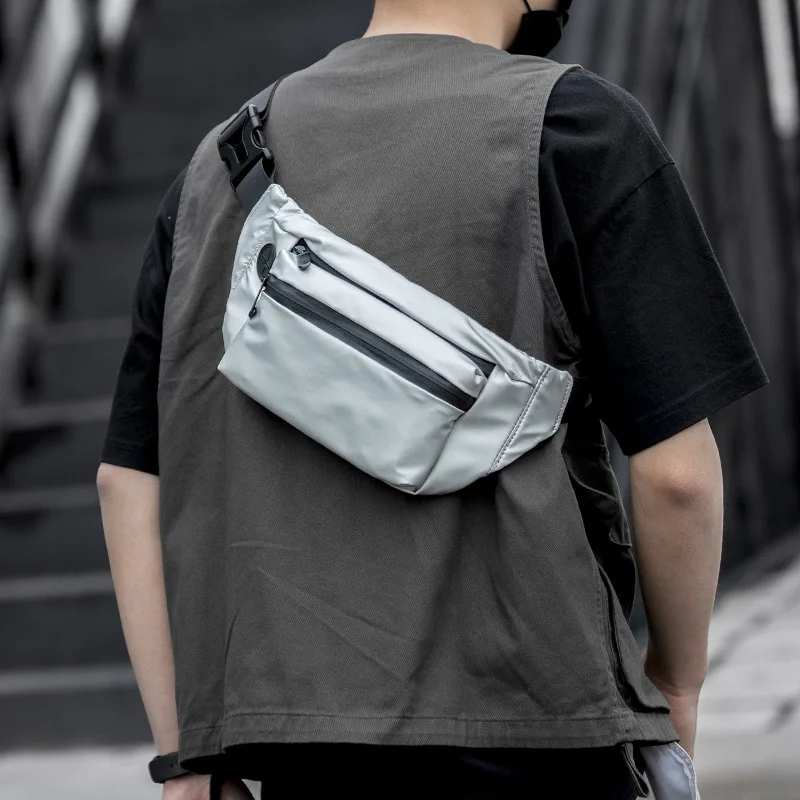 Men’s Chest Bag Waterproof Brand Crossbody Bags Fancy High-quality Sling Pack Fashion Single Shoulder Pack Male Backpack Travel