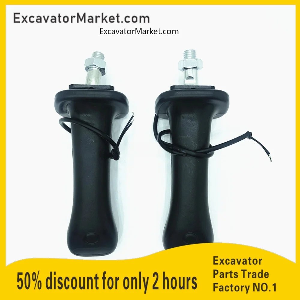 

Mini For Excavator Xugong Yuchai Lovol Longgong Revo 55/60/65/75-8/80 Glue-joystick 2pcs Excavator Accessories