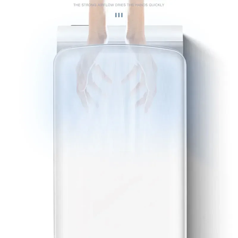 BLK6/BLK6T مجفف اليد التعريفي مجفف اليد التجارية فندق المكاتب المباني عالية السرعة الوجهين جت نوع آلة تجفيف اليد 1 قطعة