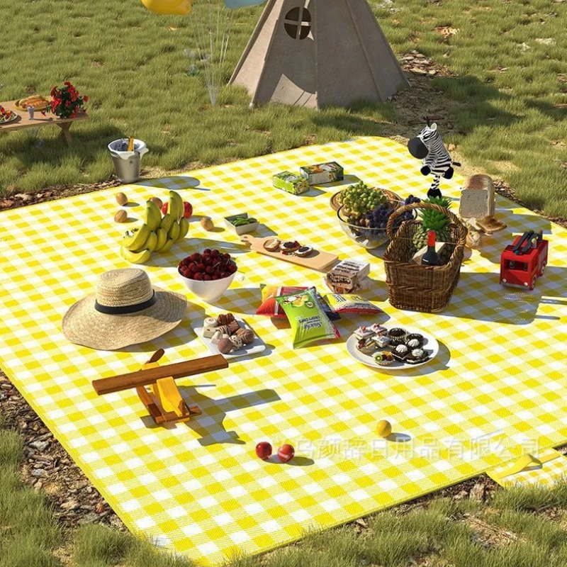 

Portable Outdoor Camping Picnic Mat, Waterproof and Thickened, Picnic, Beach and Outing Mat, Lawn and Spring Outing Mat 야전침대