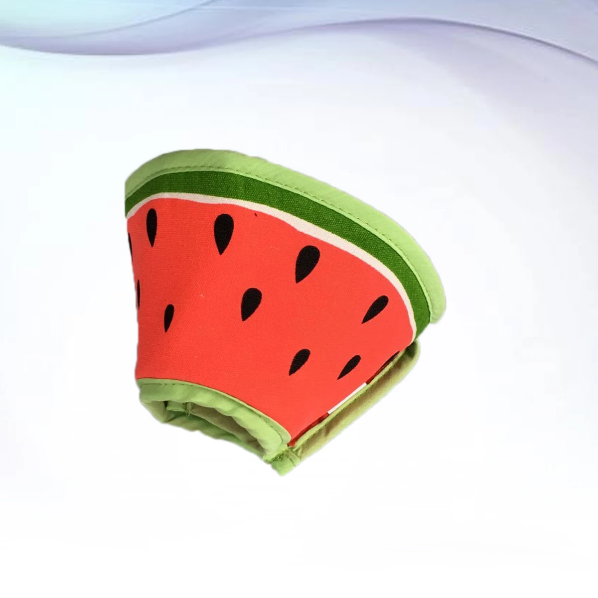 

Adjustable Pet Collar For Dogs Cats Post Surgery Recovery Neck Protector Bite Prevention Cloth Dog Collar Watermelon Pattern Red