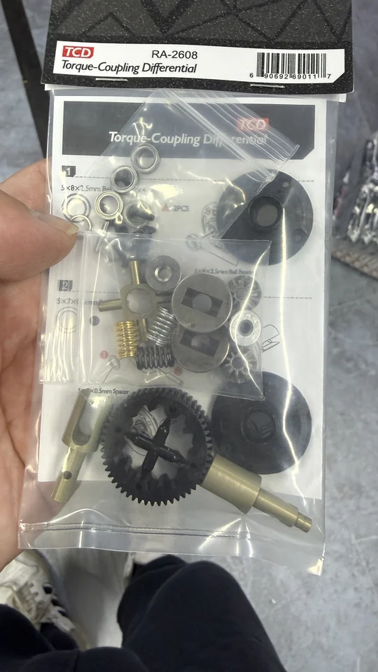 RHINO RACING& TEAM AD TCD RA-2608 1/10ドリフト用トルクカップリング