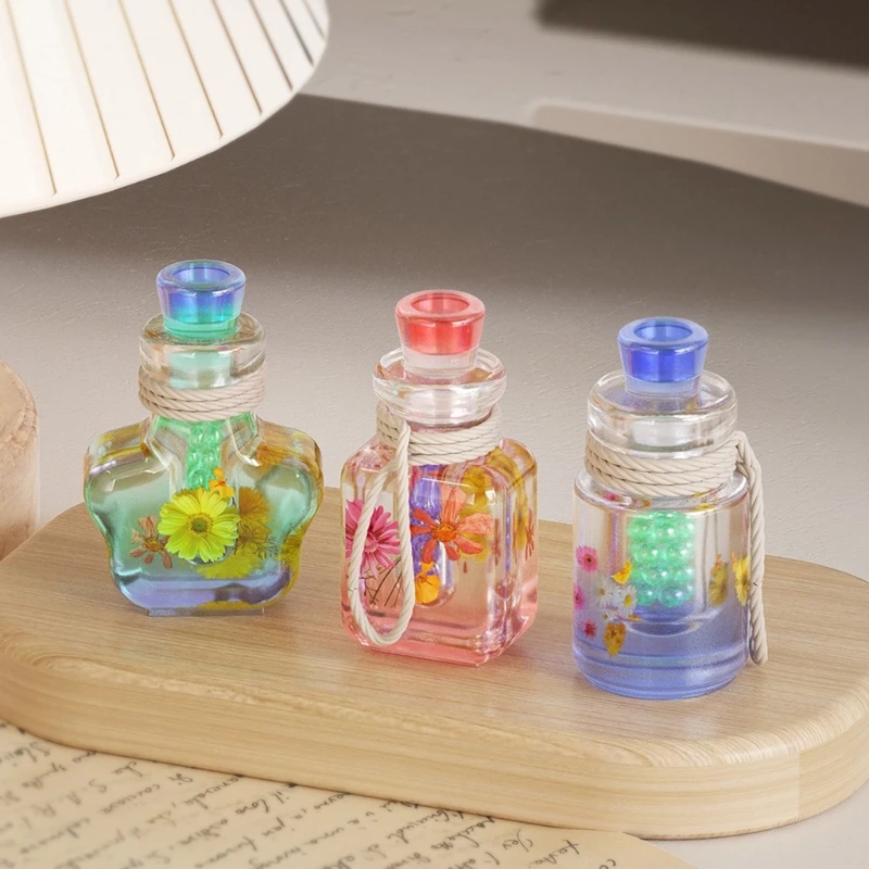 

DIY милая маленькая подвеска в виде бутылки для дрейфа, силиконовая форма ручной работы, звезда в форме сердца, бутылка желаний, брелок, очаровательный орнамент, форма из смолы