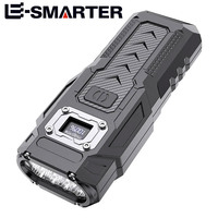 High-Powerful Type-C Rechargeable Flashlight Super Bright Beam Distance 303M Built-in Battery Portable Work Light