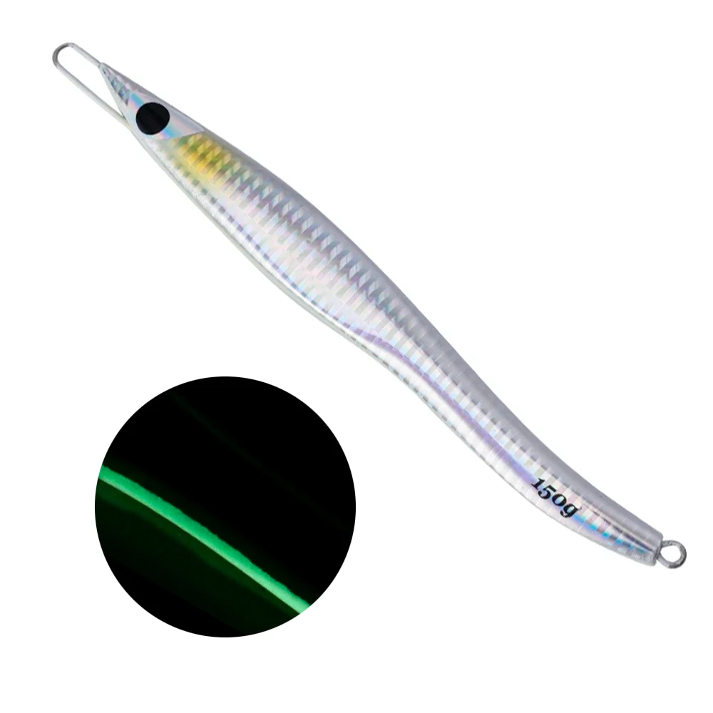 JIGGING PRO G2 Tiefsee-Köderfische, Speed Jigs, Metall-Jigs, Künstliche Köder, Jigging-Köder 60g 80g 100g 150g, Slow Fishing Jigs 6