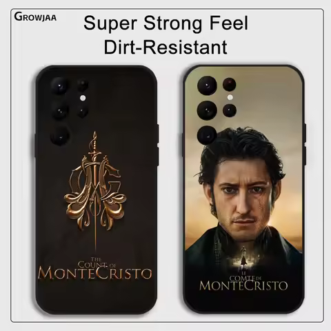 The Count of Monte C-Cristo Phone Case For Samsung Galaxy S25 S24 S22 S23 Ultra S21 S20 Plus 5G Protective Silicone Funda