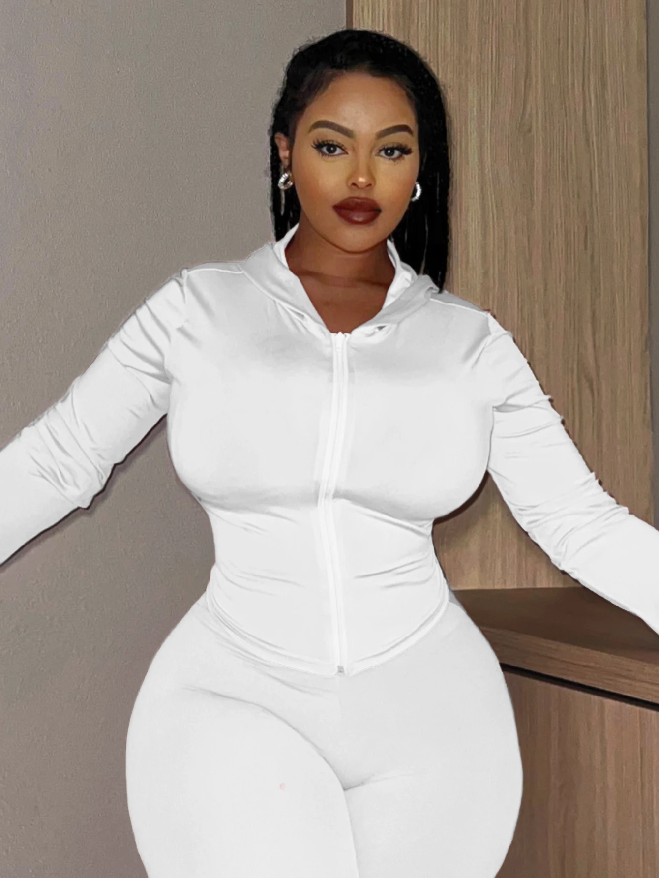 LW Plus Size T-shirt white zip coat T-shirt Long Sleeve Sports Jacket Women Fitness Yoga Shirt Running Coats Workout Clothes