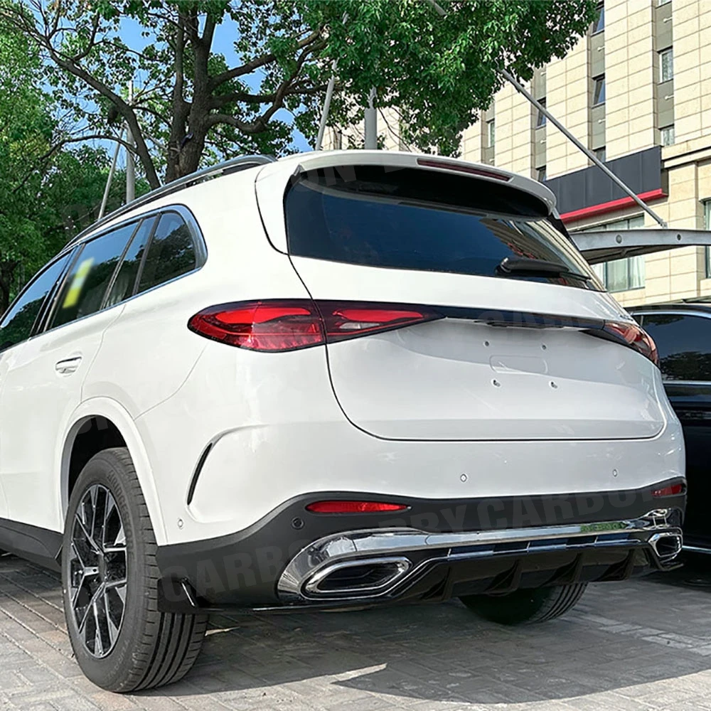 ABS Material Accessories Car Rear Bumper Diffuser Lip Spoiler Body Kits for Mercedes Benz GLC Class X254 GLC260 300 2023+