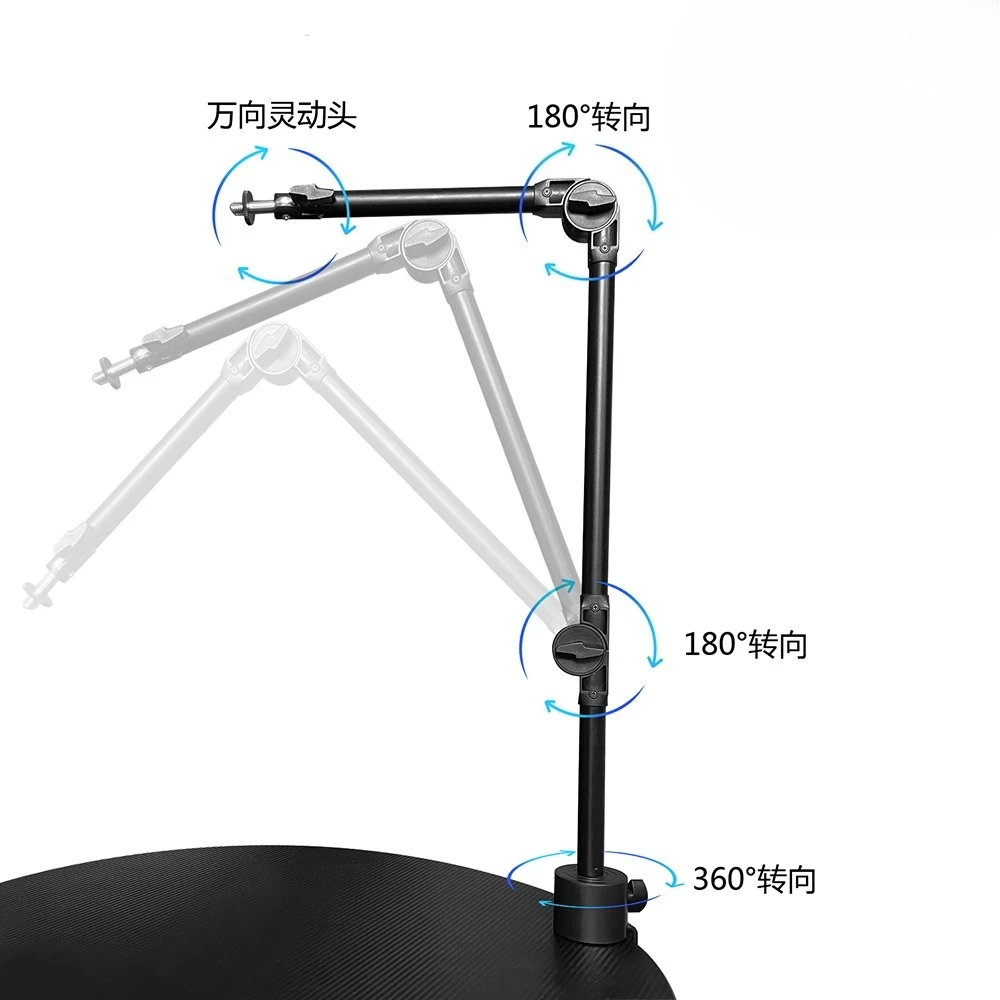 

Pet grooming table metal bracket dog bath fixed mobile phone hair dryer holder