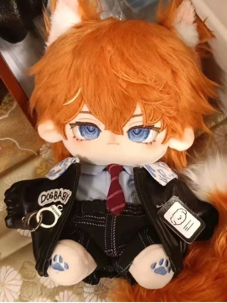 

For 20cm Cotton Doll Clothes Cute Doll Dress Up Set Change Doll Clothing Male And Female Dress Leather Set Doll Accessories