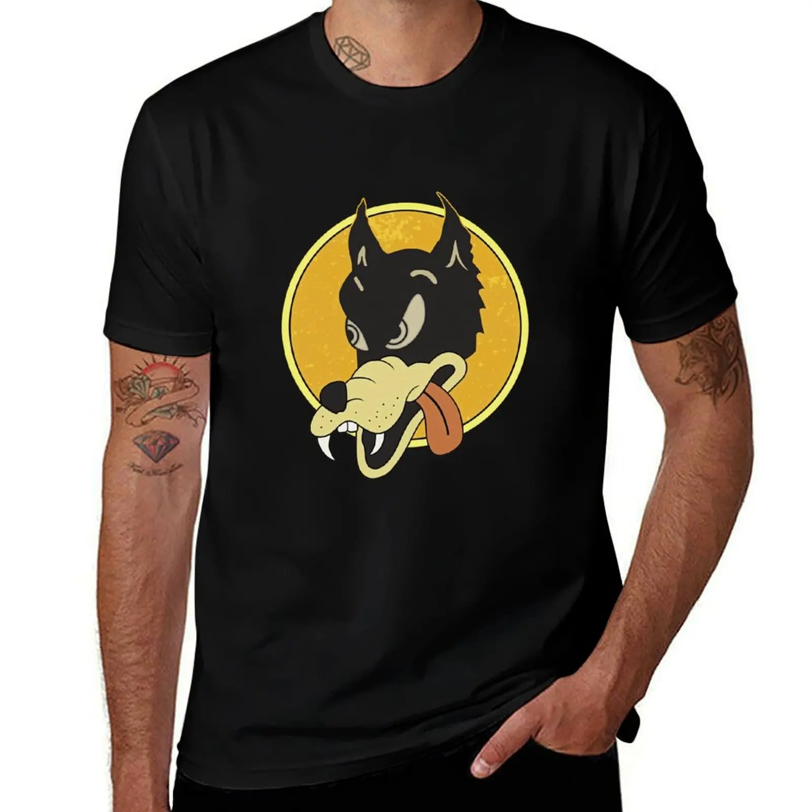 

Jerry Garcia Wolf Guitar Black Dmn I Love This Best copy T-Shirt t shirts designer t shirts for man cotton T-Shirt