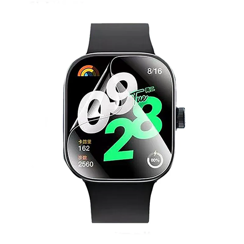 2 pcs Screen Protector Hydrogel Film For Xiaomi Redmi Watch 4 Full screen film coverage For Redmi Watch4 High-definition film